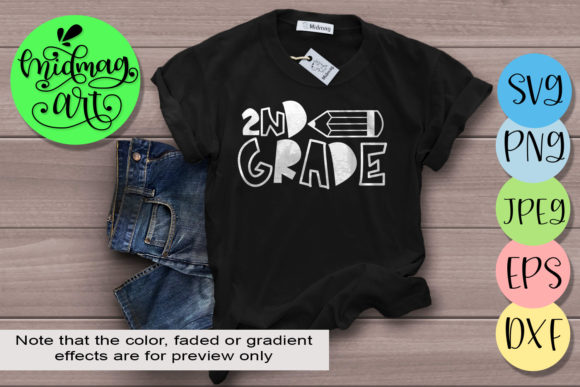 2nd Grade, Back to School Graphics
