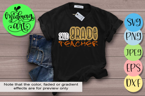 2nd Grade Teacher, Back to School Graphics and Crafts