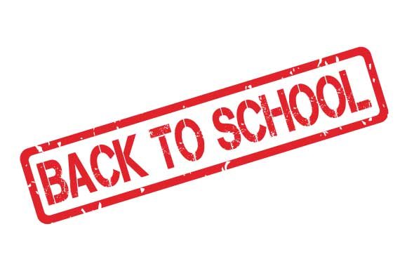 Back to School Rubber Stamp Stencil Graphics