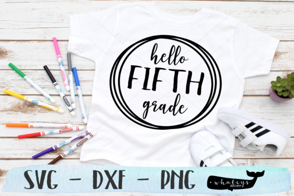 Hello Fifth Grade Graphics and Illustrations