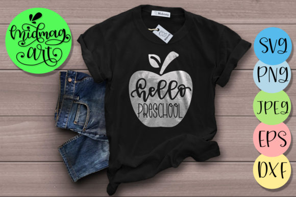 Hello Preschool, Back to School Graphics
