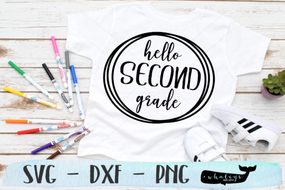 Hello Second Grade Graphics and Illustrations
