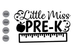 Little Miss Pre- Graphics for Crafts and Branding