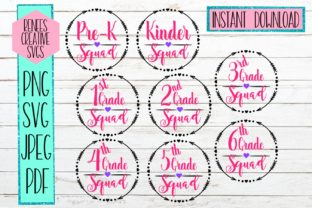 Prek - 6th Squad Grade Back to School Bundle