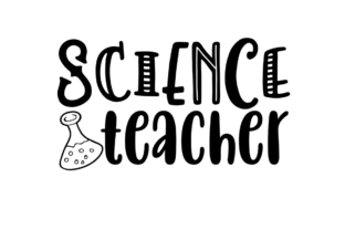 Science Teacher Graphics for Crafts